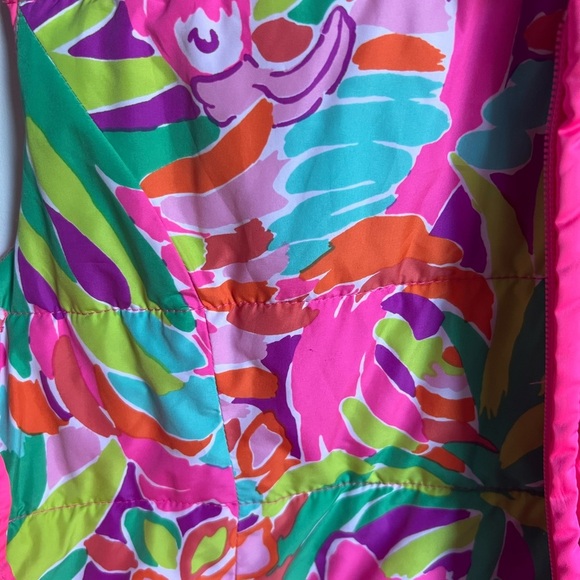 Lilly Pulitzer Girls Hot Pink Mini Kate Vest Size XL 12-14 - Picture 4 of 8